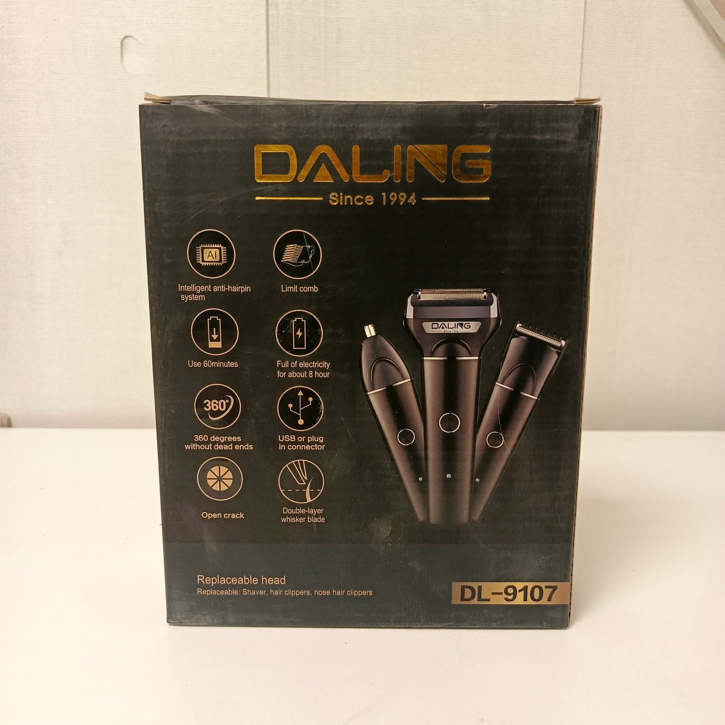Daling Rechargeable 3 in 1 Shaver Trimmer