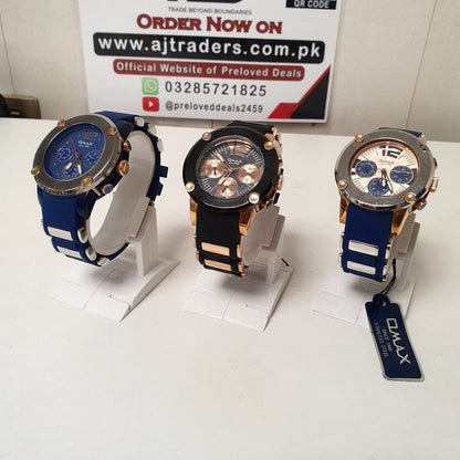 Omax Cosmo Graph quartz chronograph Watch, 301250