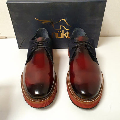 Leather Shoes Turkish Nukte Medicated Art # 84, 12950