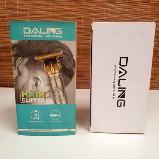 Daling Metal Hair Trimmer with 4 Combs