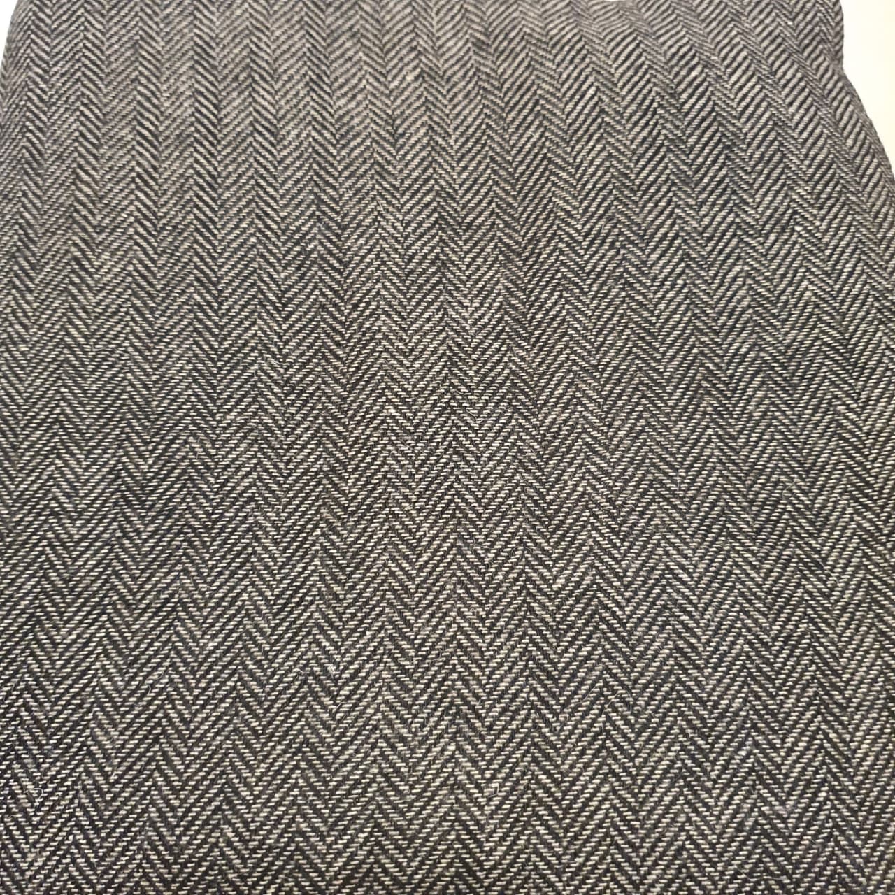 Grey Black Style Fabirc for Coat or waist Coat 2 meter 23450