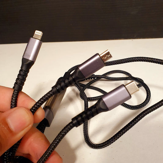 3 in 1 charging cable