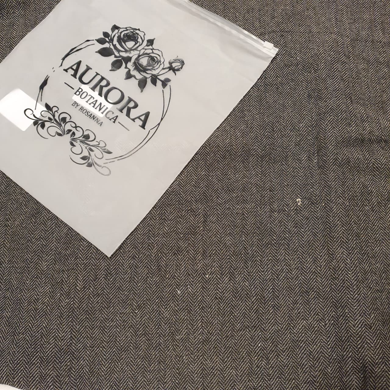 Grey Black Style Fabirc for Coat or waist Coat 2 meter 23450