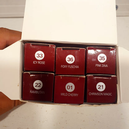 Pure addiction Branded Lipstick  Pack of 6 Colors