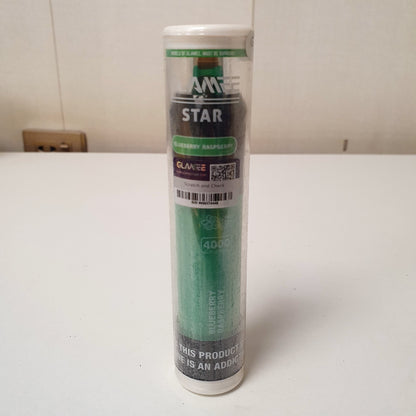 4000 Puff Vape Pod blueberry raspberry