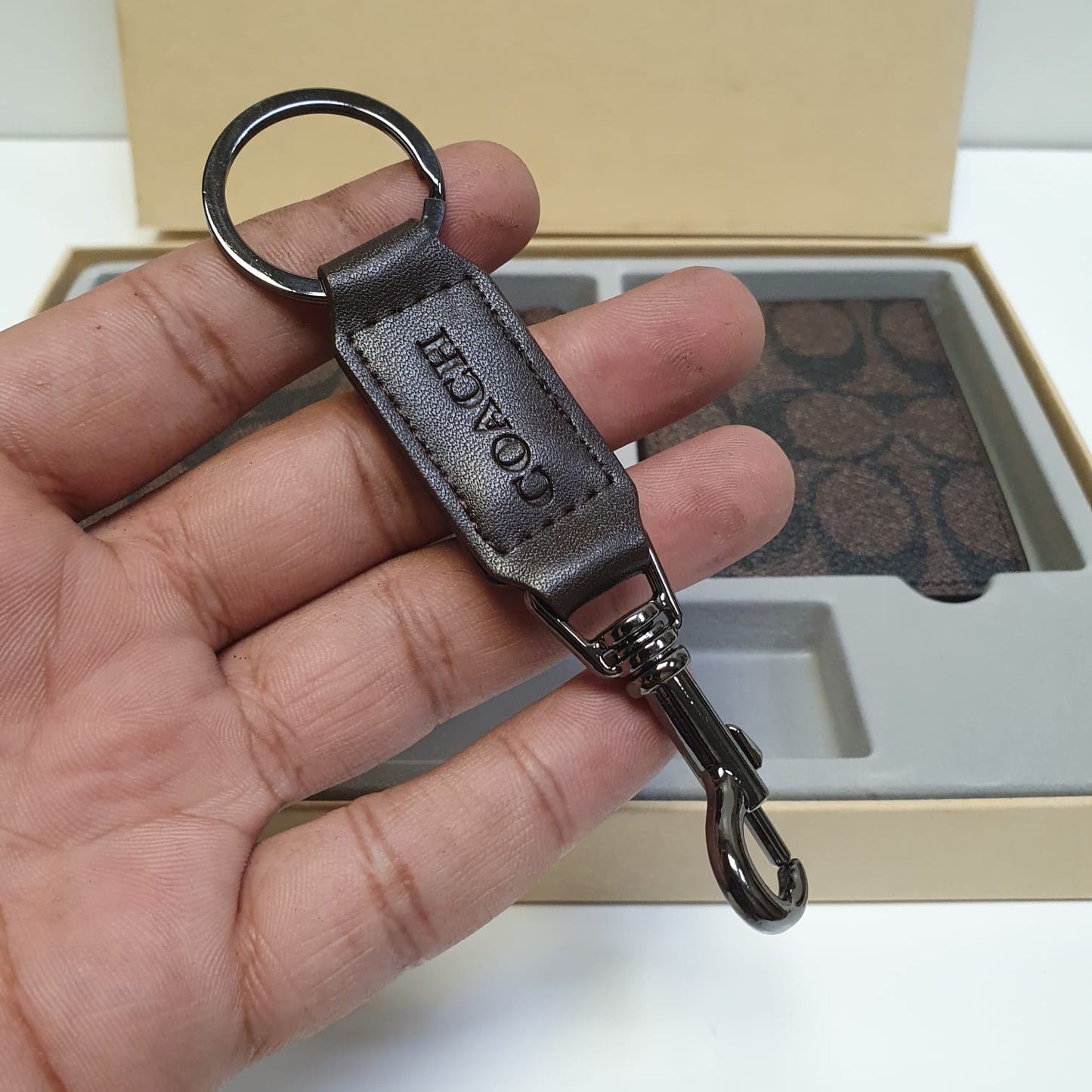 Coach gents wallet gift pack