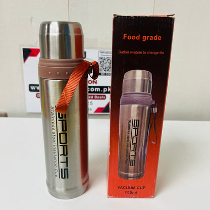 Food Grade Vacuum sports bottle 750ml, 241030