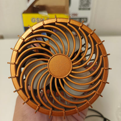 Solar Rechargable Fan + Light GSH 9299