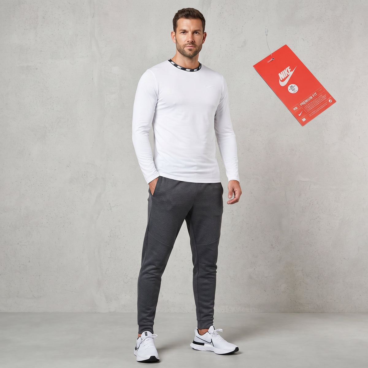 Nike Premium Fit White Shirt, 55560